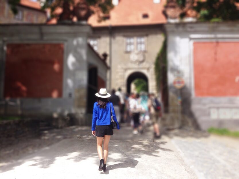 Cesky Krumlov Castle : Entrance